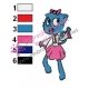 Nicole The Amazing World of Gumball Embroidery Design 06